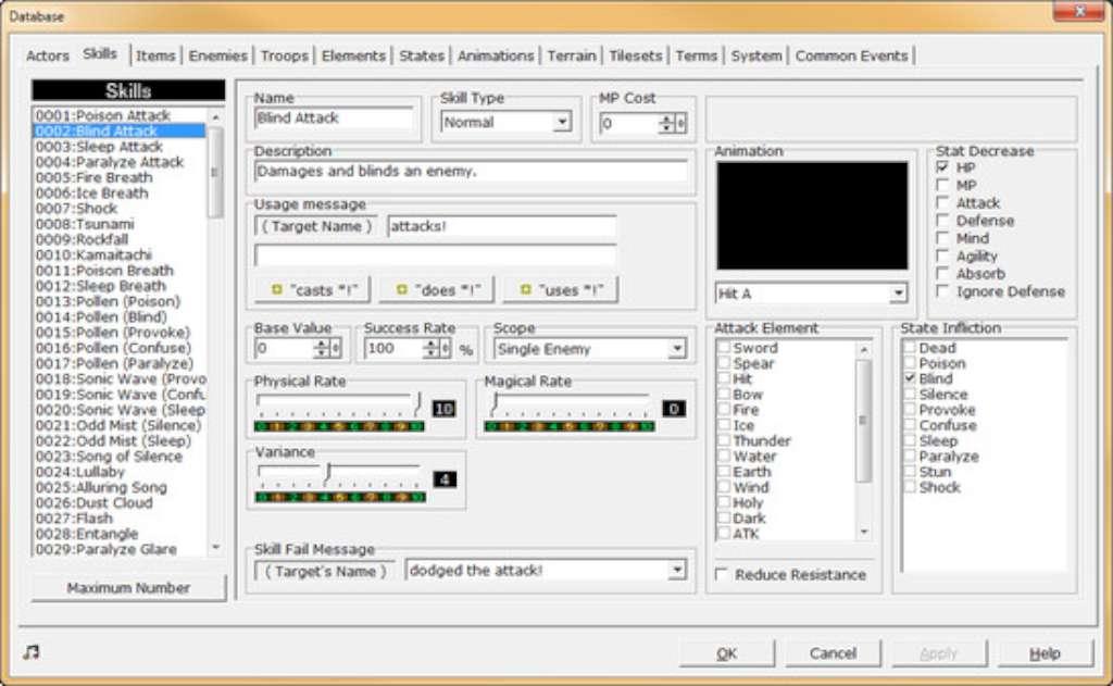 Screen Shot image 4 RPG Maker 2000 ستيم كود رقمي