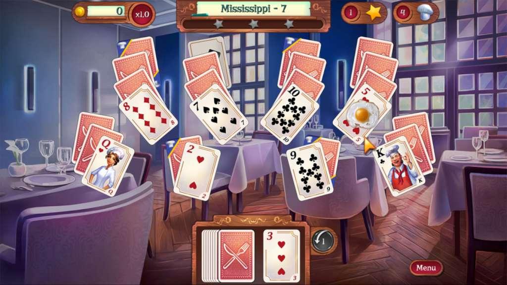 Screen Shot image 0 Chef Solitaire: USA بي سي ستيم كود رقمي