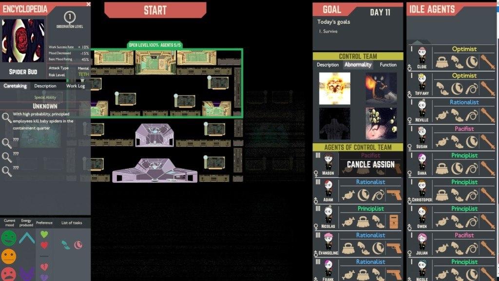 Screen Shot image 0 Lobotomy Corporation: Monster Management Simulator اوروبي رابط هديه ستيم