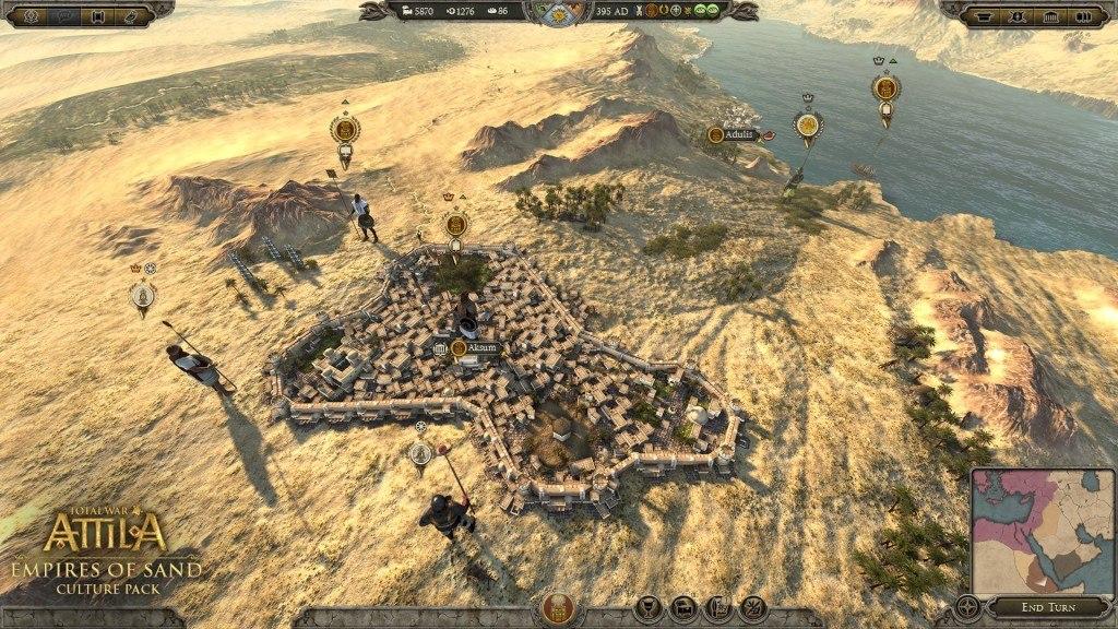 Screen Shot image 0 Total War: ATTILA - Empires Of Sand Culture Pack DLC RU VPN Activated ستيم كود رقمي