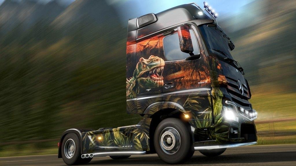 Screen Shot image 0 Euro Truck Simulator 2 - Prehistoric Paint Jobs Pack DLC ستيم كود رقمي