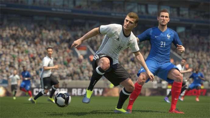 Screen Shot image 1 Pro Evolution Soccer 2017 اوروبي بي سي ستيم كود رقمي