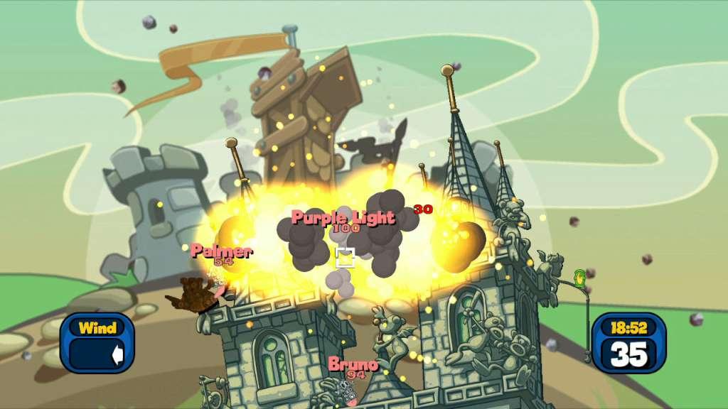 Screen Shot image 1 Worms Reloaded - Forts Pack DLC ستيم كود رقمي
