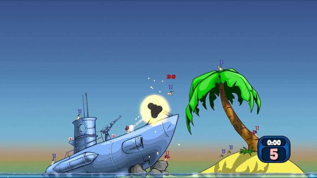 Screen Shot image 1 Worms Reloaded - Retro Pack DLC ستيم كود رقمي