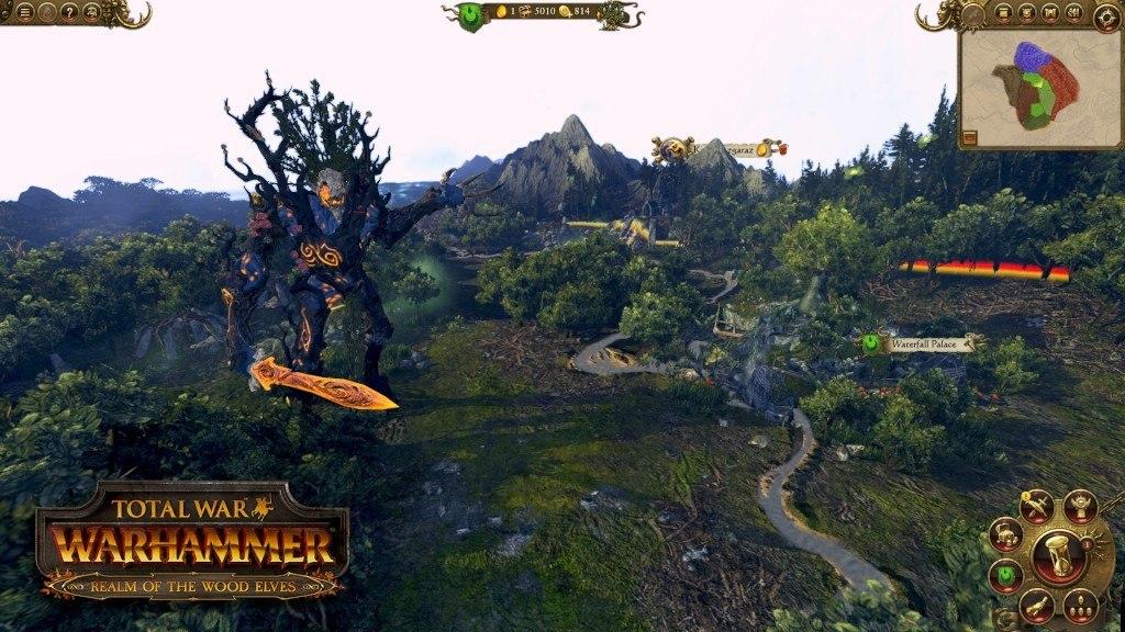 Screen Shot image 1 Total War: Warhammer - Realm Of The Wood Elves DLC ستيم كود رقمي