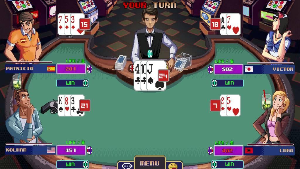 Screen Shot image 2 Super Blackjack Battle 2 Turbo اصدار: The بطاقة Warriors ستيم كود رقمي