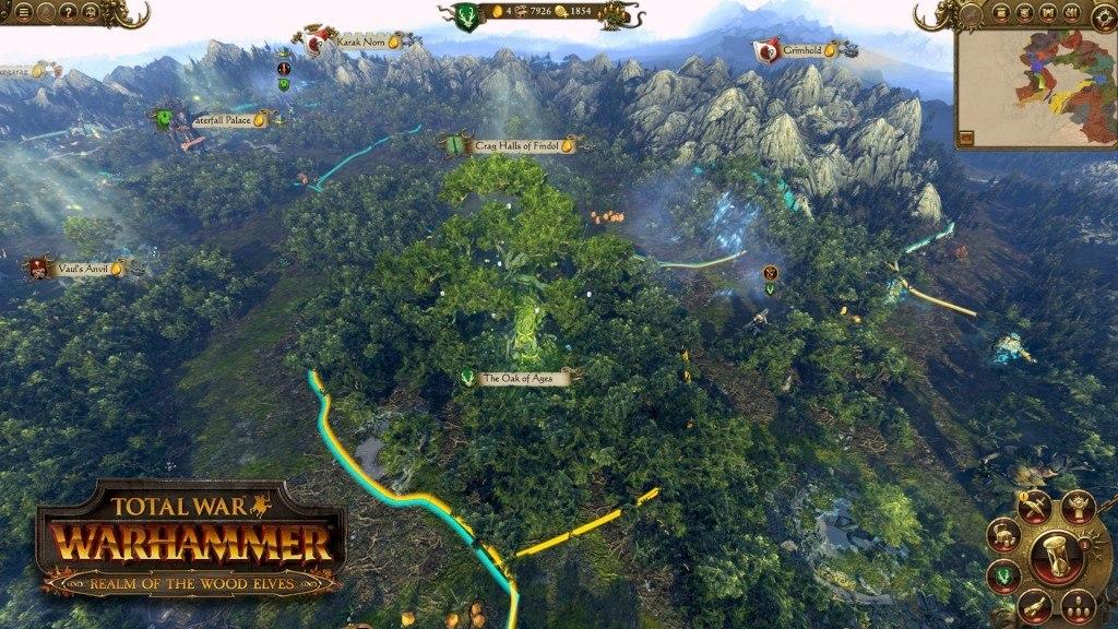 Screen Shot image 2 Total War: Warhammer - Realm Of The Wood Elves DLC ستيم كود رقمي