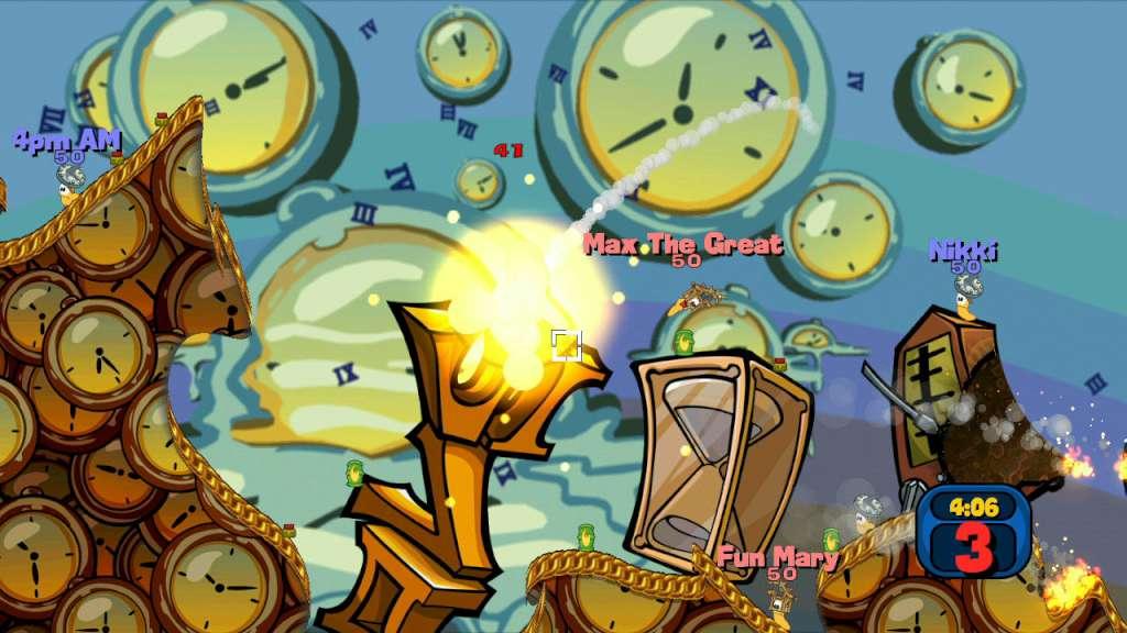Screen Shot image 3 Worms Reloaded - Time Attack Pack DLC ستيم كود رقمي