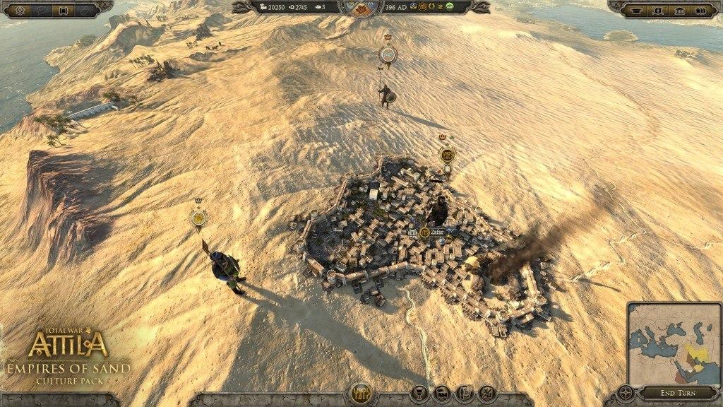 Screen Shot image 3 Total War: ATTILA - Empires Of Sand Culture Pack DLC RU VPN Activated ستيم كود رقمي
