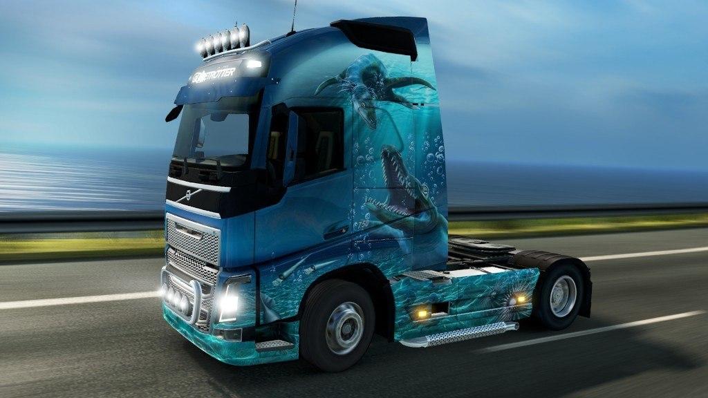 Screen Shot image 3 Euro Truck Simulator 2 - Prehistoric Paint Jobs Pack DLC اوروبي ستيم كود رقمي