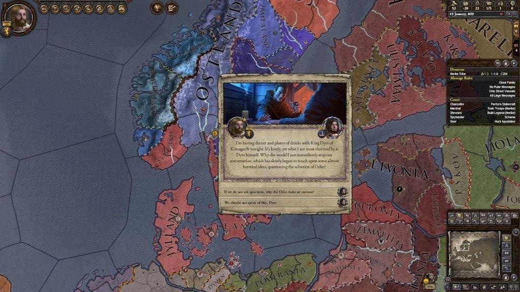 Screen Shot image 4 Crusader Kings II - Monks And Mystics DLC RU/CIS بي سي ستيم كود رقمي