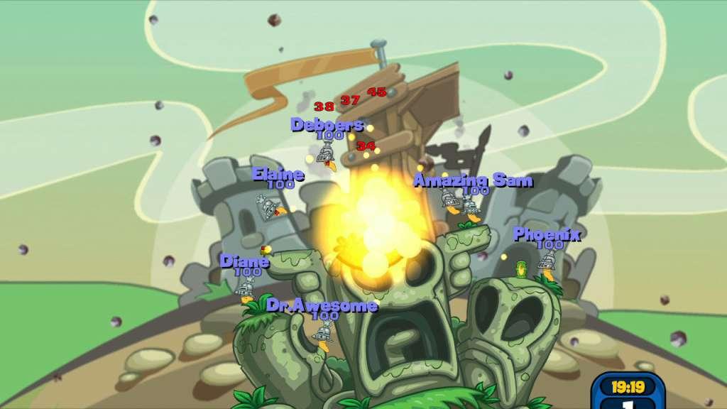 Screen Shot image 4 Worms Reloaded - Forts Pack DLC ستيم كود رقمي