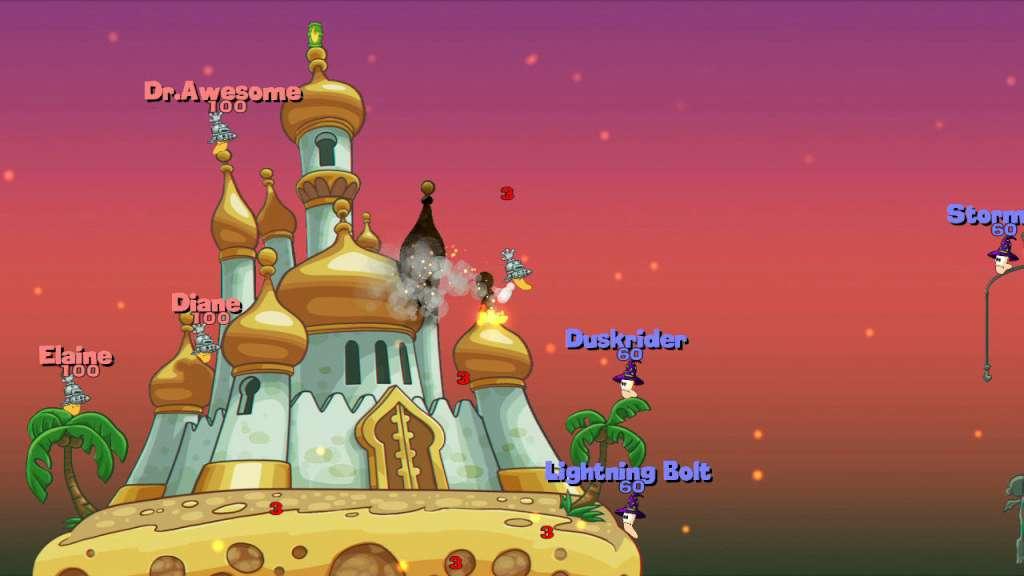 Screen Shot image 5 Worms Reloaded - Forts Pack DLC ستيم كود رقمي