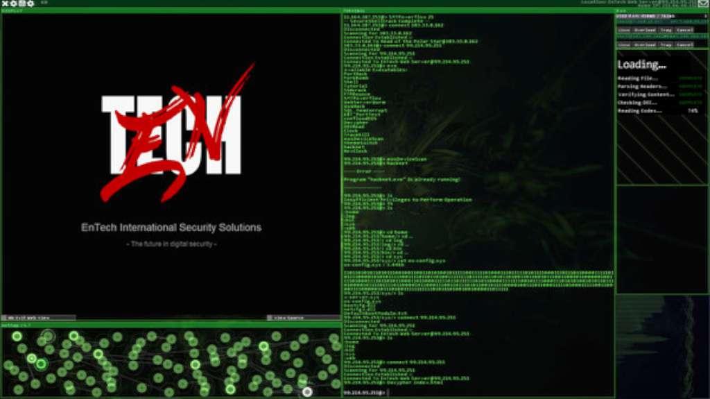 Screen Shot image 1 Hacknet اوروبي ستيم كود رقمي
