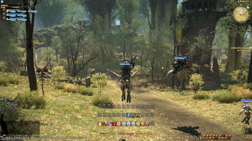 Screen Shot image 2 Final Fantasy XIV: A Realm Reborn + 30 ايام Included اوروبي Digital Download كود رقمي