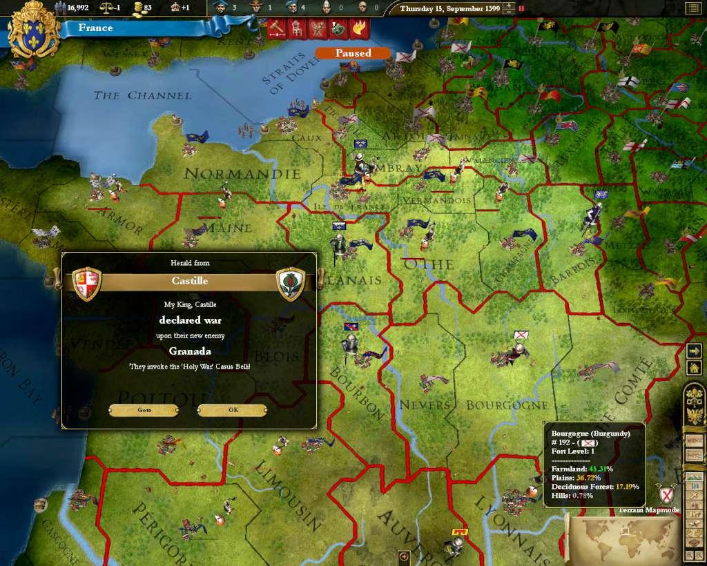 Screen Shot image 4 Europa Universalis III - Divine Wind Expansion ستيم كود رقمي
