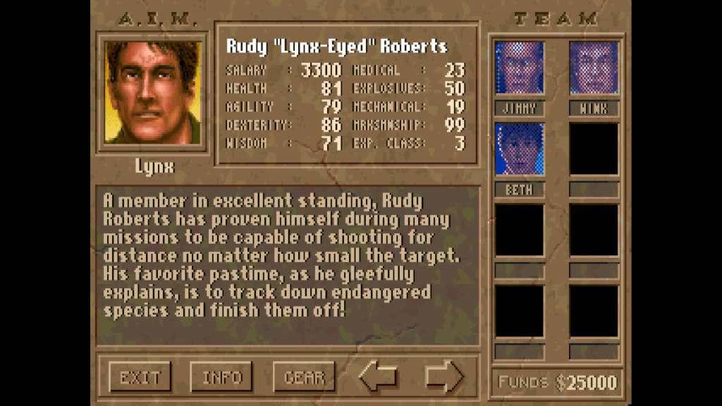 Screen Shot image 2 Jagged Alliance 1: اصدار النسخة الذهبية اوروبي بي سي ستيم كود رقمي