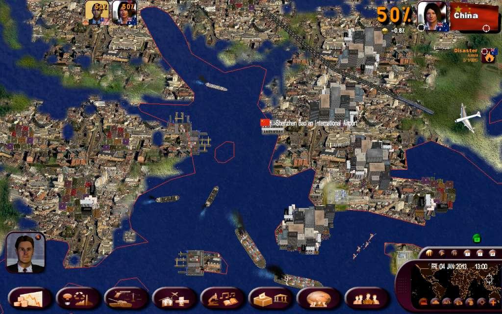 Screen Shot image 1 Masters Of The World - Geopolitical Simulator 3: 2014 اصدار Add-On DLC ستيم كود رقمي