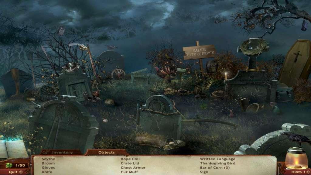Screen Shot image 4 Midnight Mysteries 2 - Salem Witch Trials بي سي ستيم كود رقمي