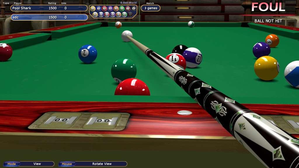 Screen Shot image 3 Virtual Pool 4 اوروبي رابط هديه ستيم