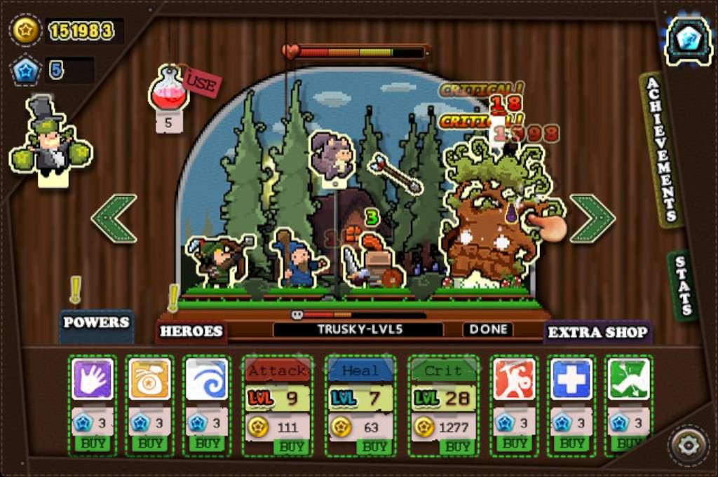 Screen Shot image 0 Tap Heroes ستيم كود رقمي