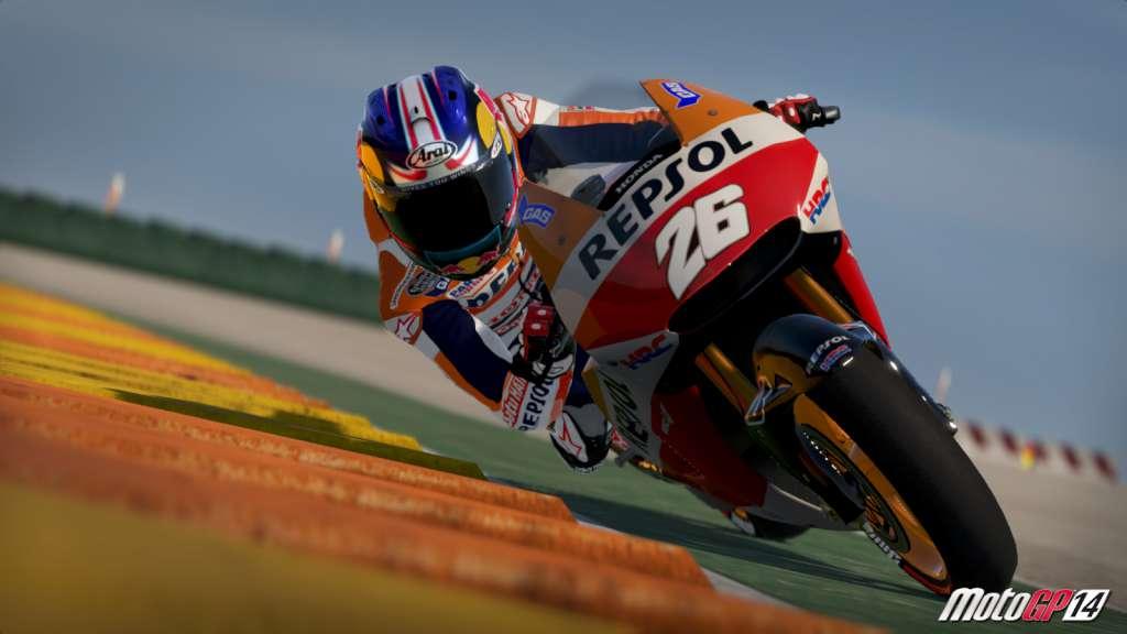 Screen Shot image 0 MotoGP 14 Laguna Seca Redbull امريكي Grand Prix DLC الماني/EN/ES/FR Languages Only بي سي ستيم كود رقمي