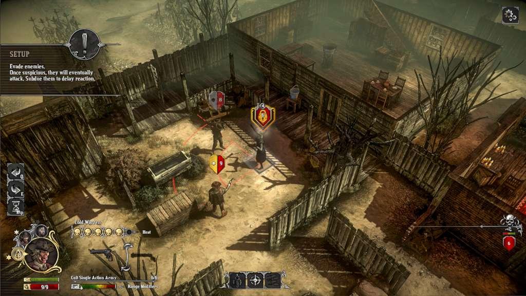 Screen Shot image 2 Hard West اصدار النسخة الكاملة ستيم كود رقمي