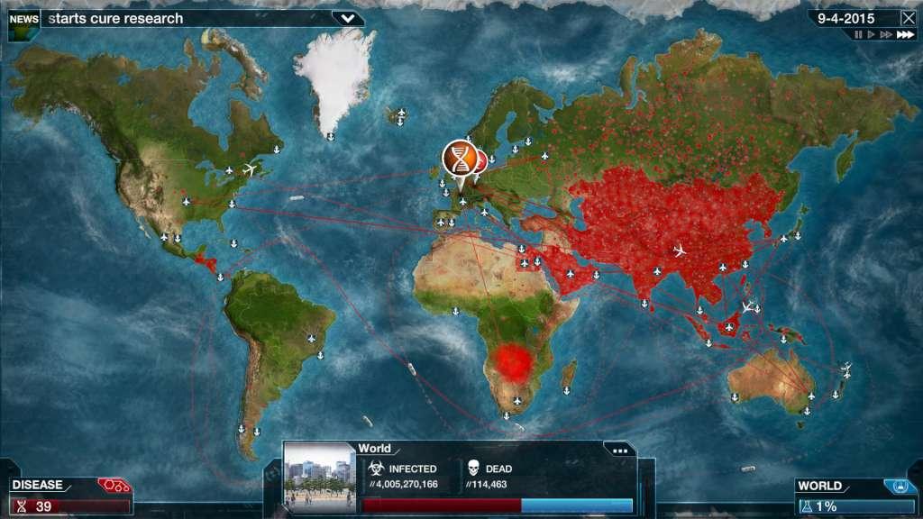 Screen Shot image 0 Plague Inc: Evolved اوروبي اكسبوكس 1 كود رقمي