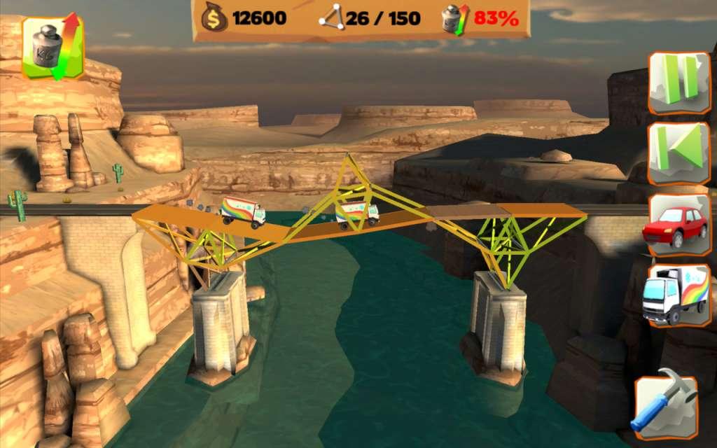 Screen Shot image 2 Bridge Constructor Playground ستيم كود رقمي