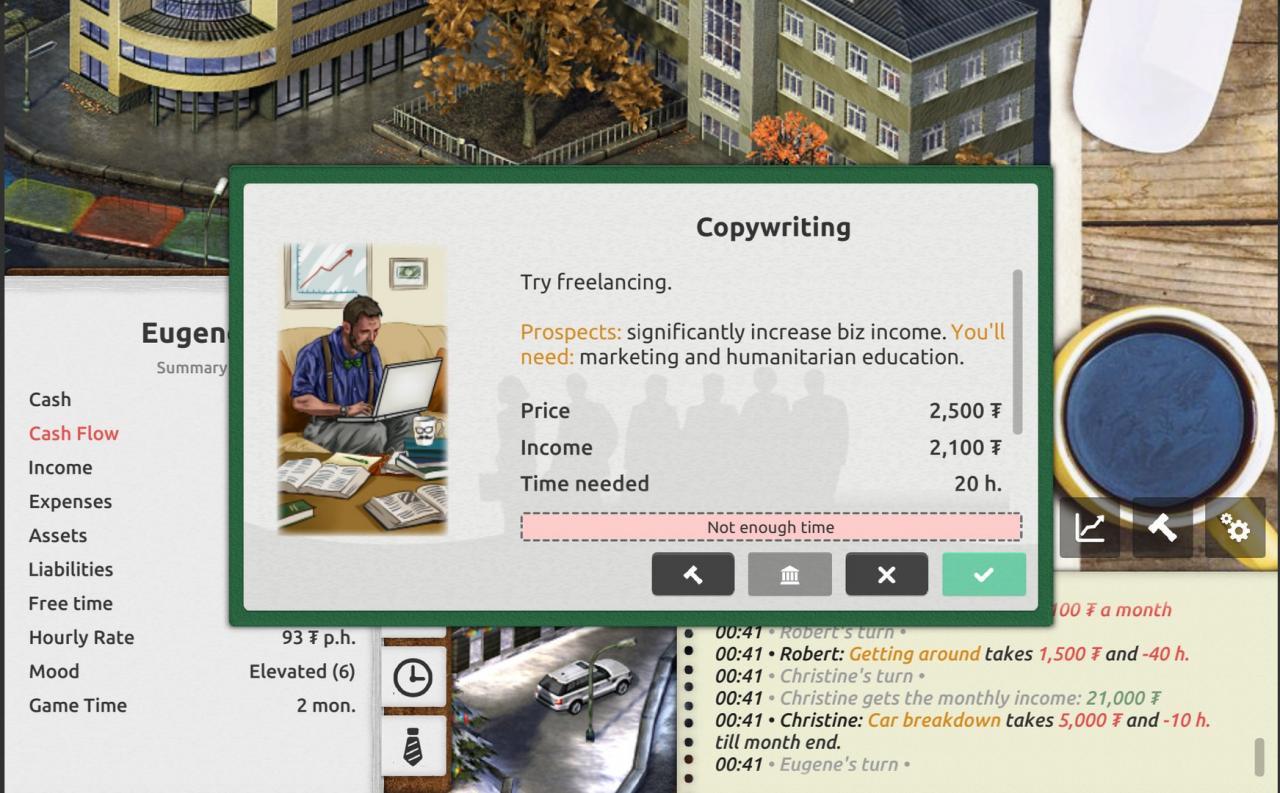 Screen Shot image 5 Timeflow - Time & Money Sim ستيم كود رقمي