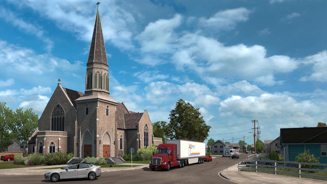 Screen Shot image 1 American Truck Simulator West Coast حزمة اوروبي ستيم كود رقمي