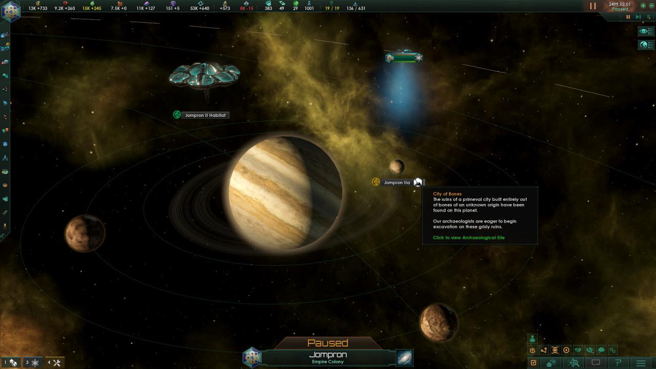 Screen Shot image 0 Stellaris - Ancient Relics Story Pack DLC اوروبي بي سي ستيم كود رقمي