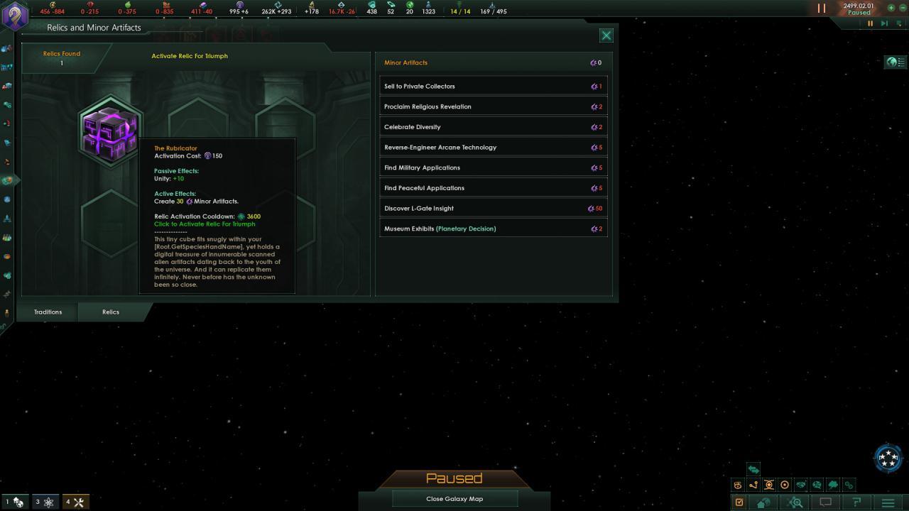 Screen Shot image 1 Stellaris - Ancient Relics Story Pack DLC اوروبي بي سي ستيم كود رقمي