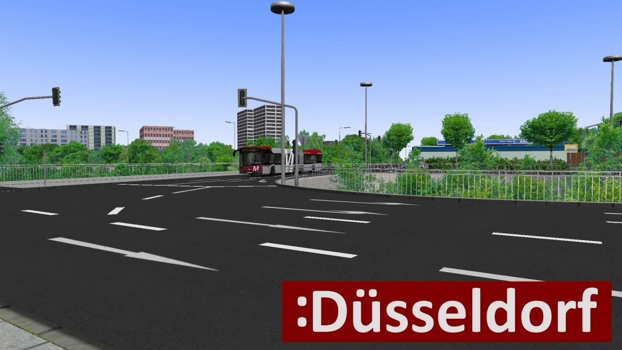 Screen Shot image 1 OMSI 2 Add-On DüSseldorf DLC اوروبي رابط هديه ستيم