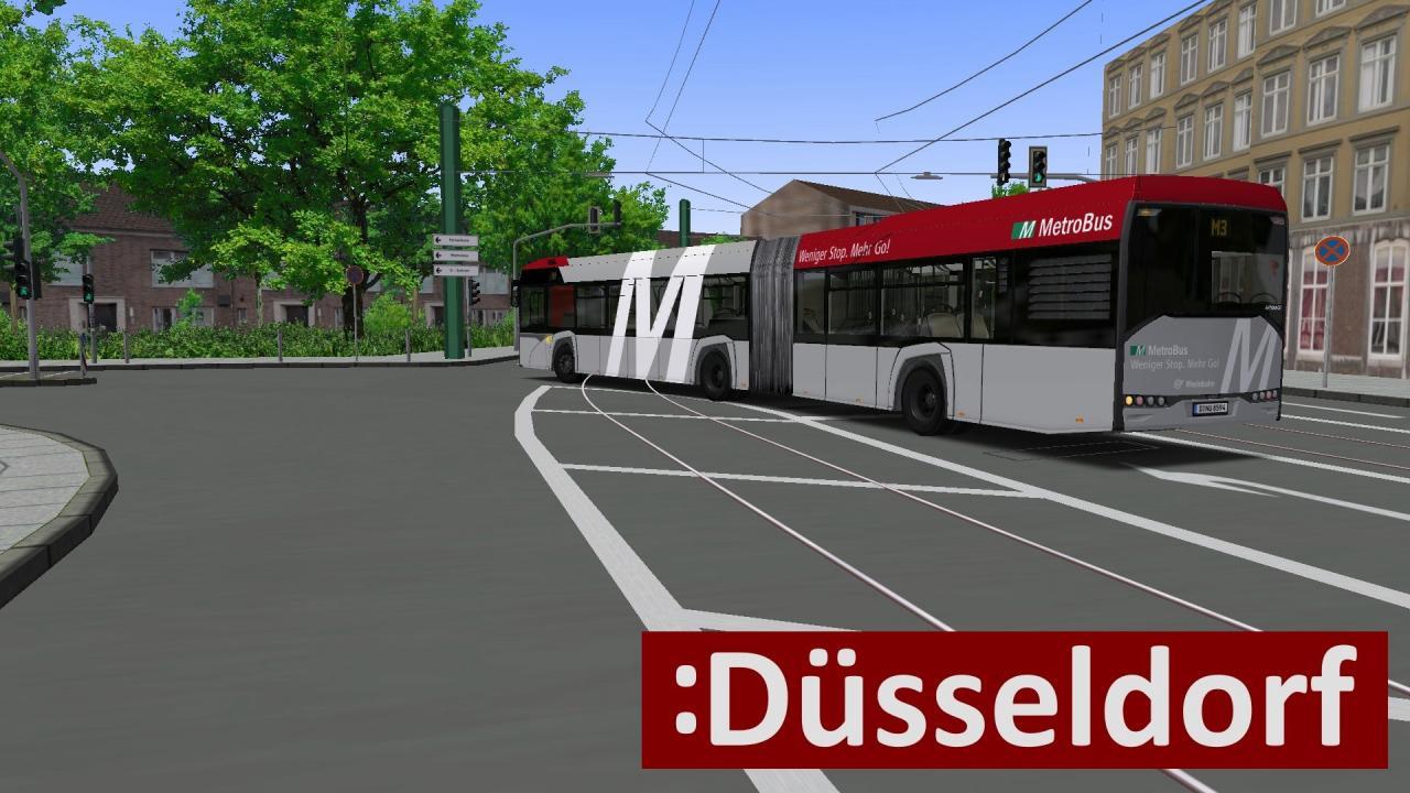 Screen Shot image 4 OMSI 2 Add-On DüSseldorf DLC اوروبي رابط هديه ستيم