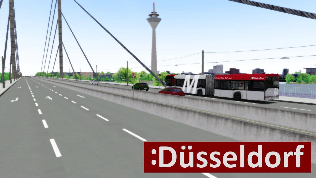 Screen Shot image 6 OMSI 2 Add-On DüSseldorf DLC اوروبي رابط هديه ستيم