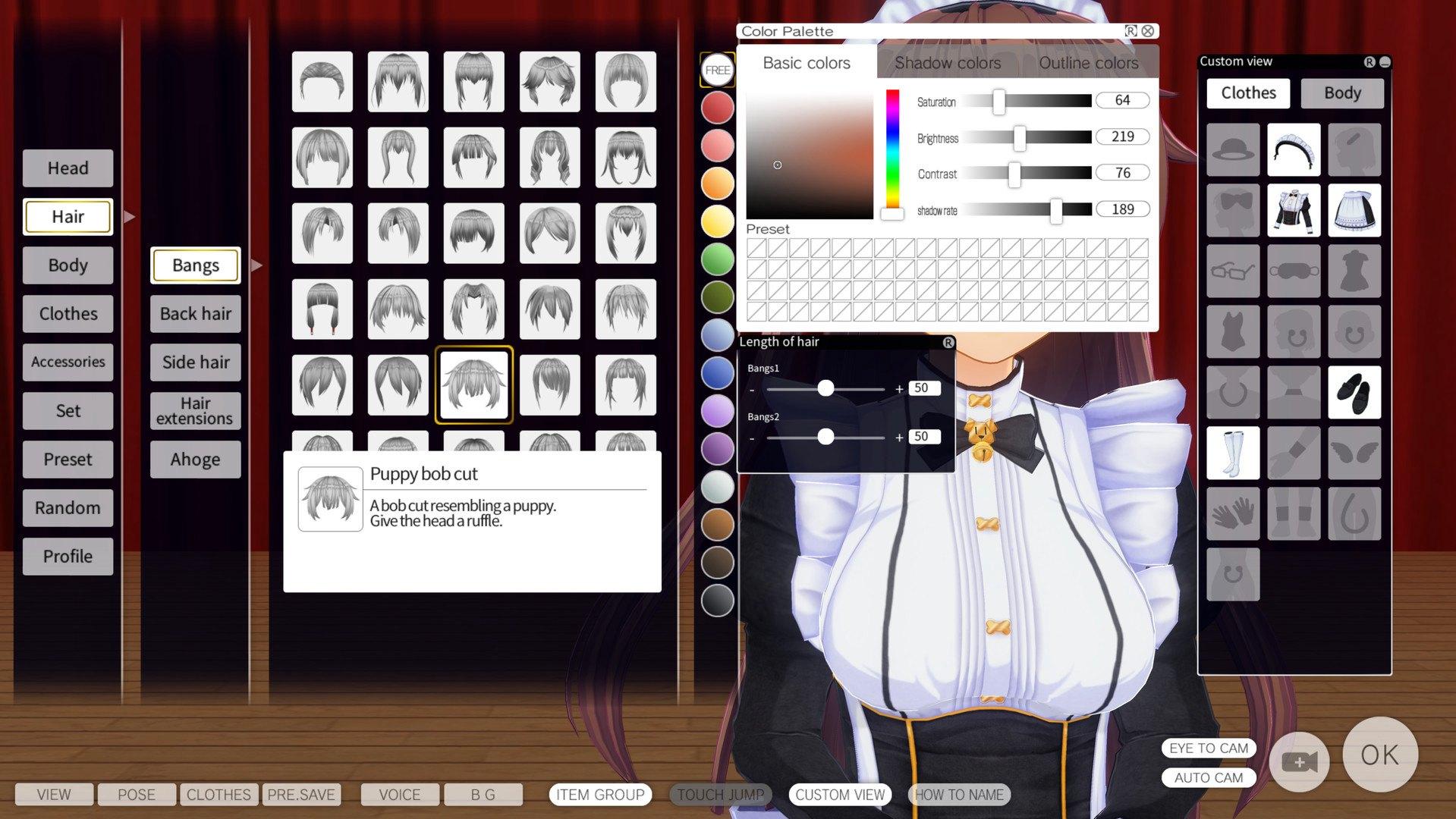 Screen Shot image 1 CUSTOM ORDER MAID 3D2 It'S A Night Magic بي سي ستيم حساب