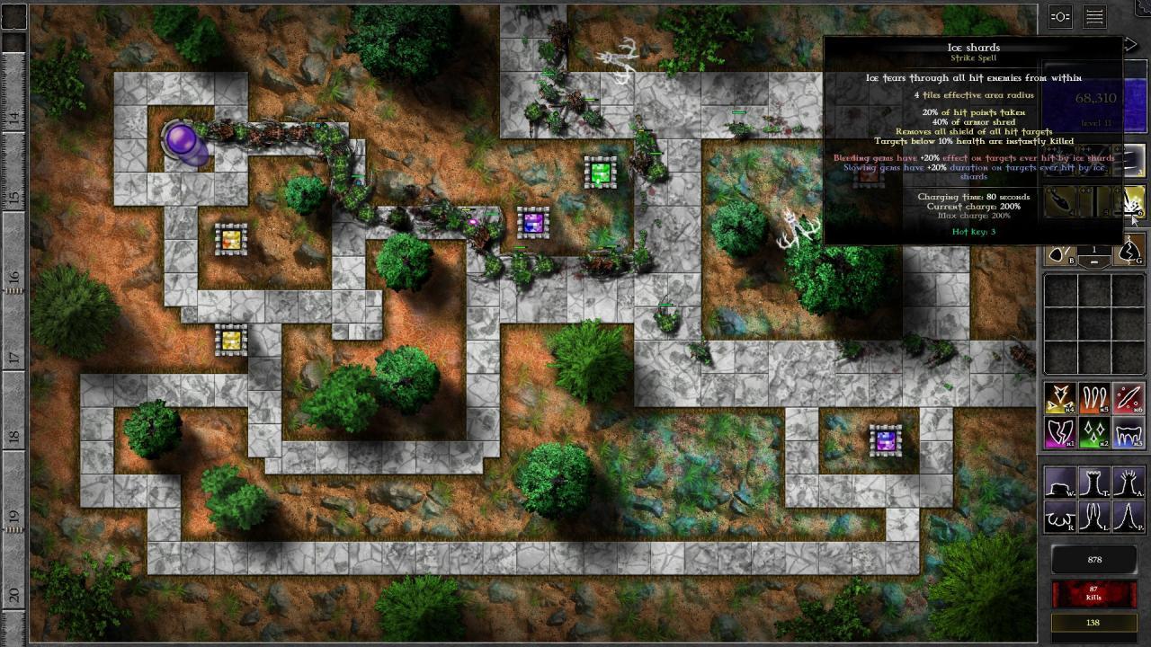 Screen Shot image 4 GemCraft - Frostborn Wrath بي سي ستيم كود رقمي