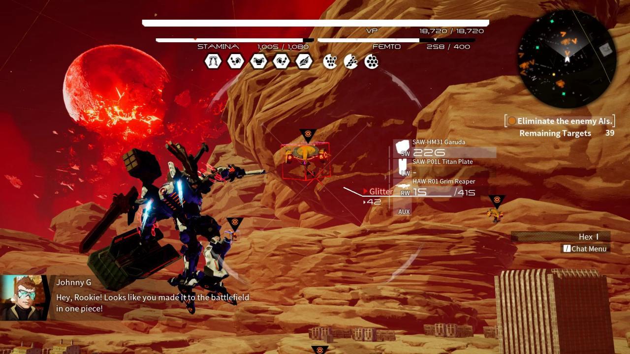 Screen Shot image 1 DAEMON X MACHINA رابط هديه ستيم