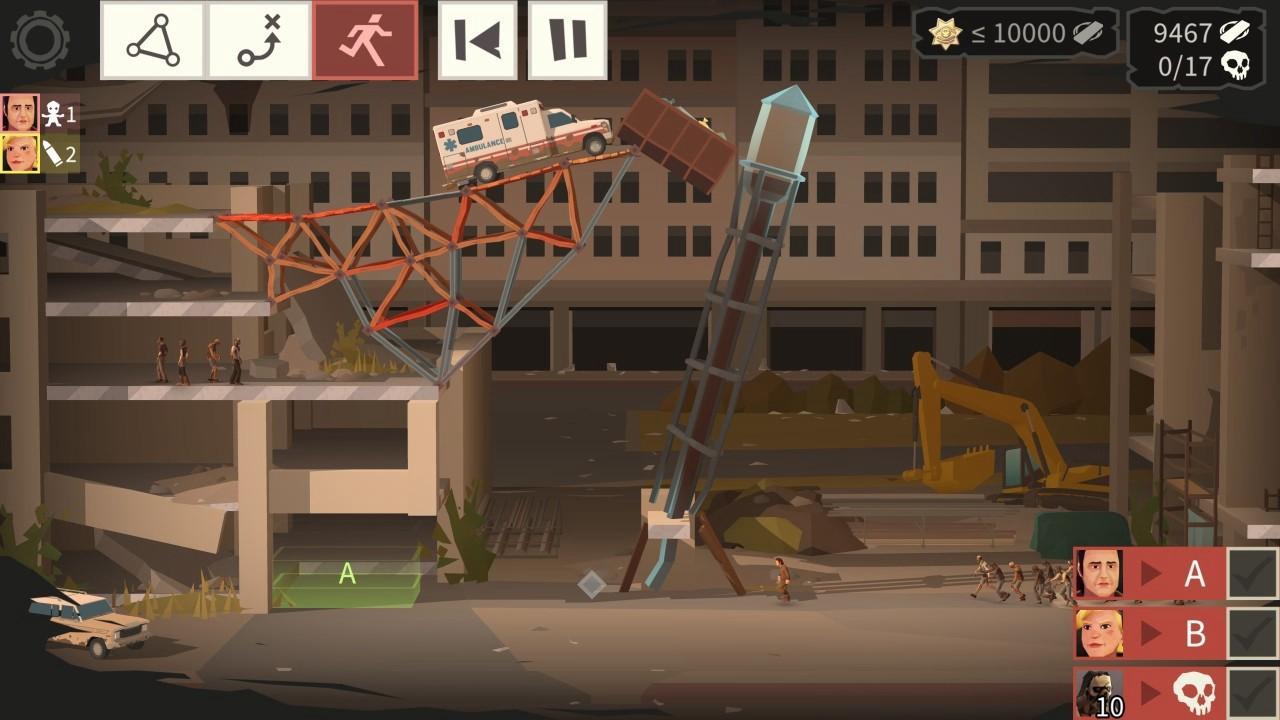 Screen Shot image 1 Bridge Constructor: The Walking Dead اوروبي رابط هديه ستيم