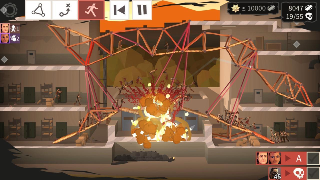 Screen Shot image 2 Bridge Constructor: The Walking Dead اوروبي رابط هديه ستيم