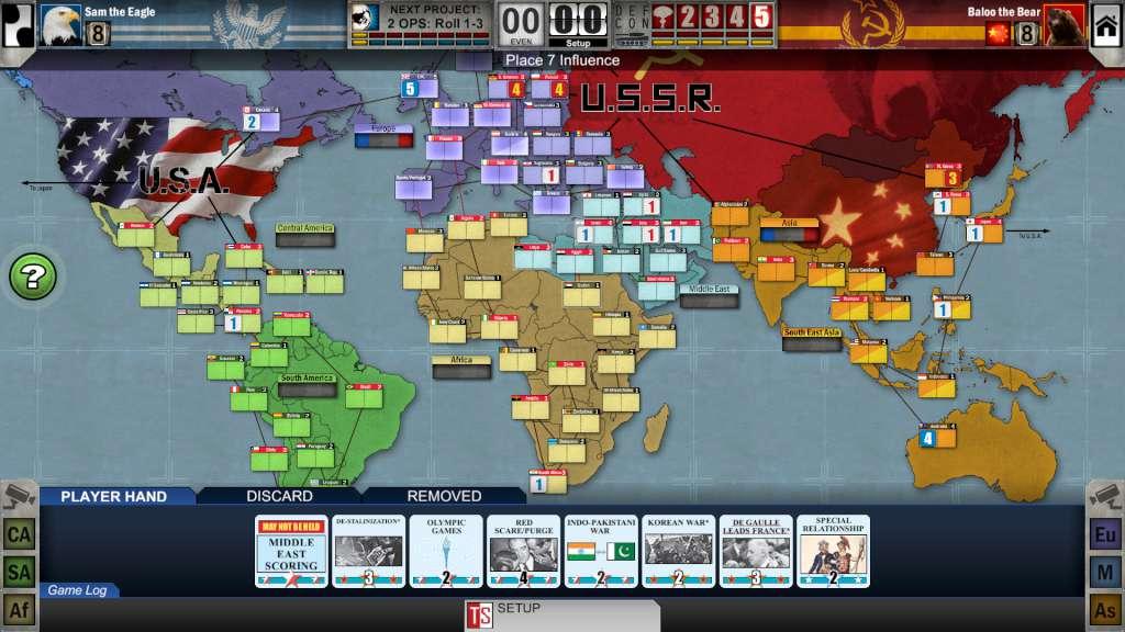 Screen Shot image 0 Twilight Struggle ستيم كود رقمي