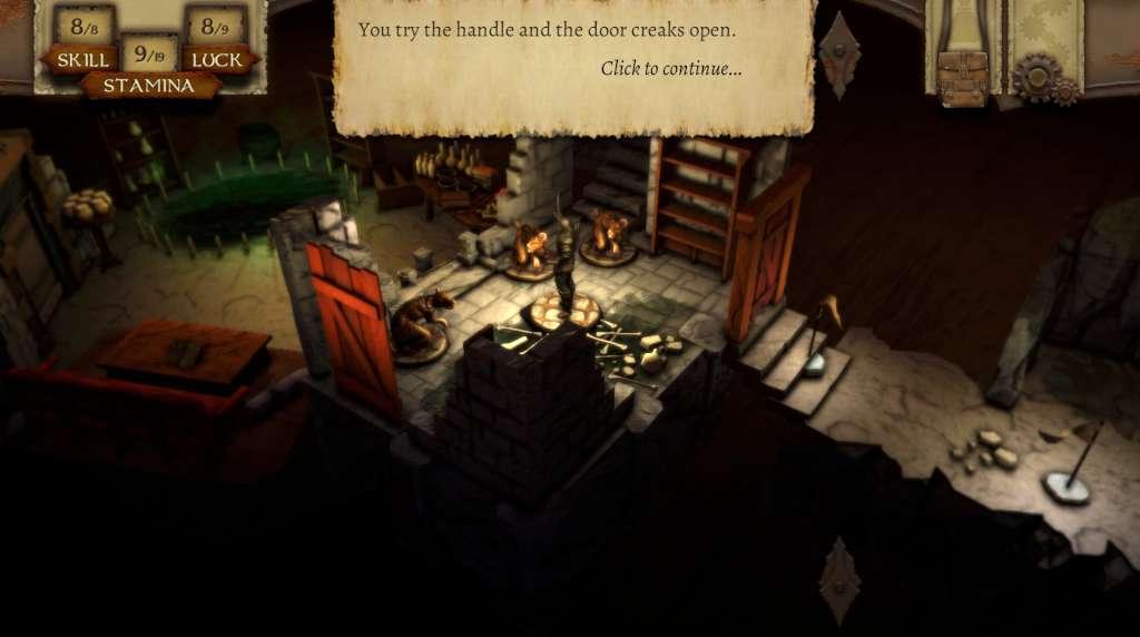 Screen Shot image 0 The Warlock Of Firetop Mountain ستيم كود رقمي