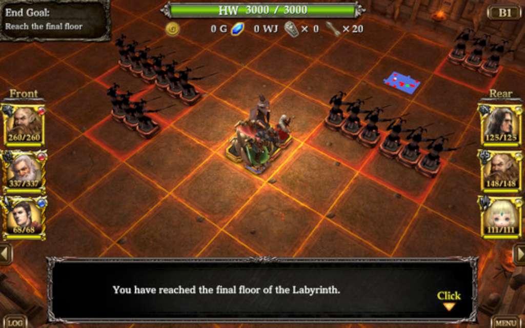 Screen Shot image 1 Wizrogue - Labyrinth Of Wizardry ستيم كود رقمي