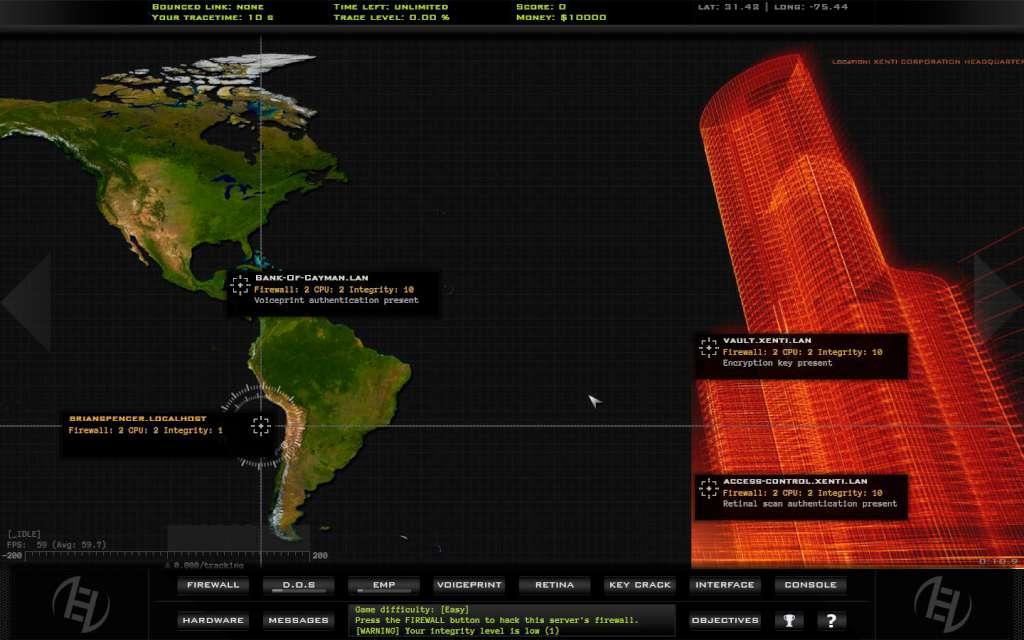 Screen Shot image 3 Hacker Evolution Duality Hardcore حزمة 1 ستيم كود رقمي