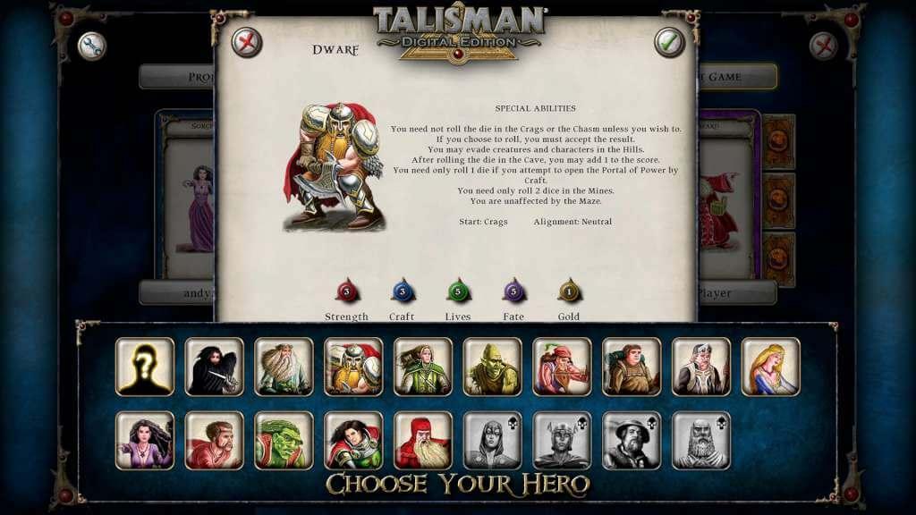 Screen Shot image 3 Talisman: Digital اصدار EN لغة فقط ستيم كود رقمي
