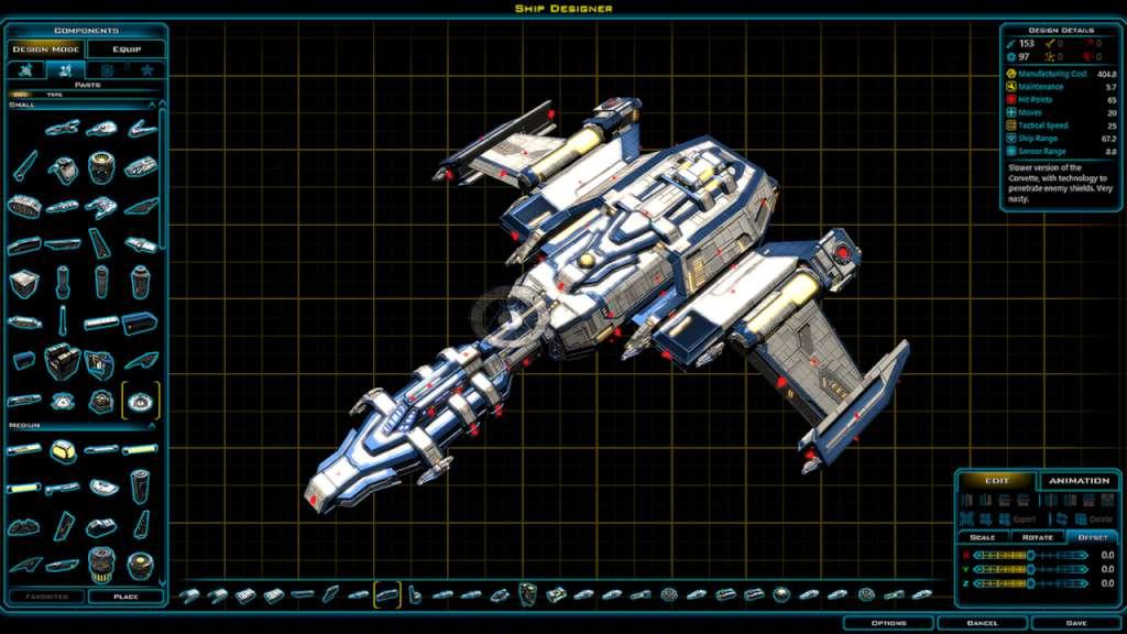 Screen Shot image 1 Galactic Civilizations III - The Mech Parts Kit DLC ستيم كود رقمي
