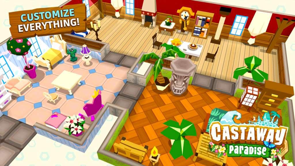 Screen Shot image 0 Castaway Paradise اوروبي نينتندو سويتش كود رقمي