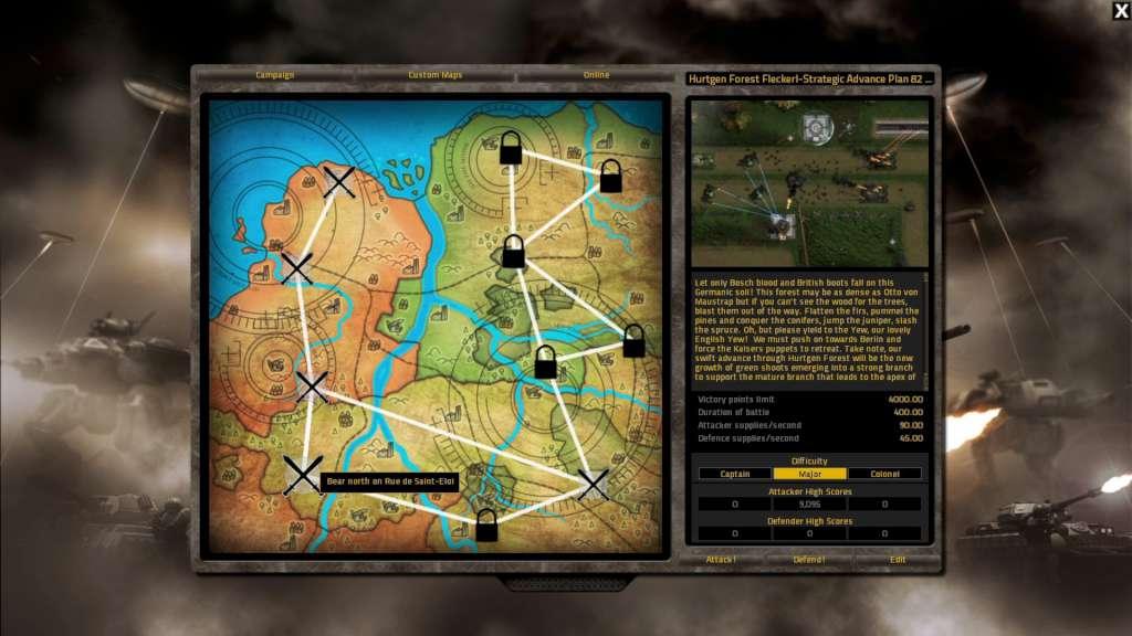 Screen Shot image 1 Gratuitous Tank Battles ستيم هدية