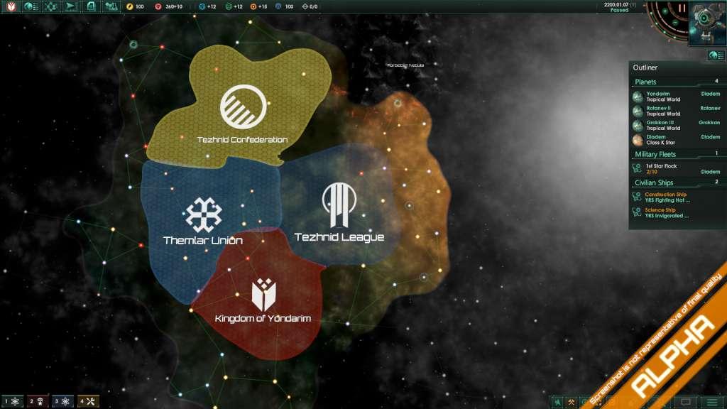 Screen Shot image 5 Stellaris Galaxy اصدار اوروبي رابط هديه ستيم
